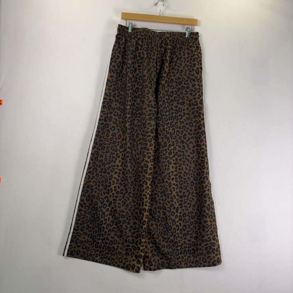 adidas Originals Leopard Print Track Pants in Brown and Black